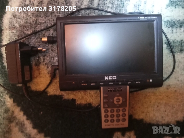 Телевизорче,7, инча., снимка 3 - Телевизори - 52196508