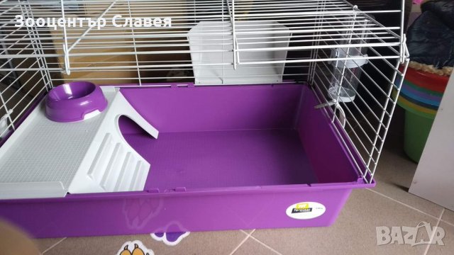 Нова Клетка ferplast за зайче,морско свинче ,таралеж 79×49×43,5, снимка 4 - За гризачи - 27060205