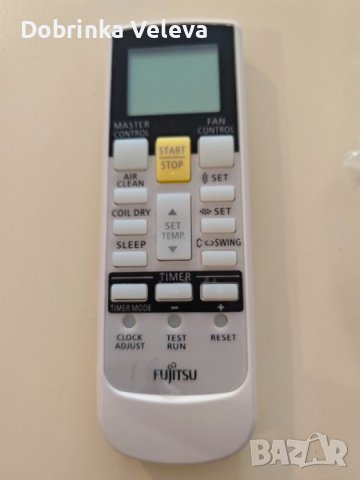 Дистанционно за  климатик FUJITSU, снимка 2 - Друга електроника - 24056086