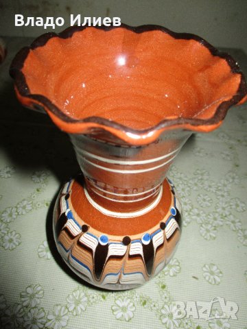 Керамични съдове в битов народен стил, снимка 7 - Декорация за дома - 32984333