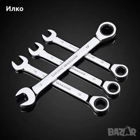 Комбиниран звездогаечен ключ с тресчотка, снимка 4 - Ключове - 48549119