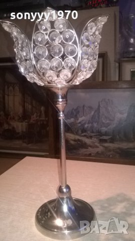 АНТИКА-ЛАМПА/СВЕЩНИК-РЕТРО КОЛЕКЦИЯ-31Х17СМ, снимка 13 - Антикварни и старинни предмети - 27443395