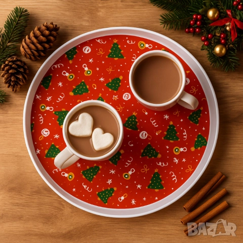 Практична Коледна табла с елхички, снимка 4 - Други стоки за дома - 52053230