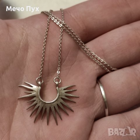 Сребърен синджир (230), снимка 3 - Колиета, медальони, синджири - 43385689