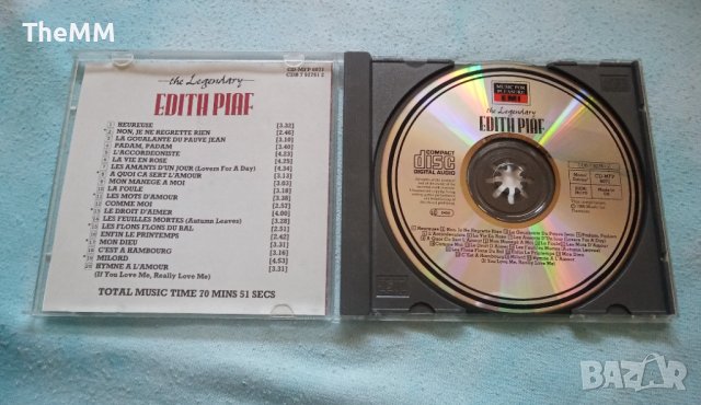 Edith Piaf - The Legendary, снимка 2 - CD дискове - 40113047