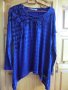 синя блузка Desigual, снимка 1 - Блузи с дълъг ръкав и пуловери - 38195418