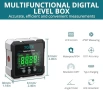 Дигитален ъгломер с LCD дисплей и магнитна основа IP54, снимка 6