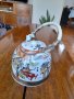 Стар порцеланов чайник, снимка 4