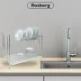 Сушилник - Rosberg R53000D, хром, 2 нива, снимка 3