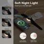 3 в 1 сгъваемо безжично зарядно, магнитна подложка-iPhone,Samsung Galaxy,Apple Watch, AirPods Pro, снимка 5
