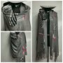 Луксозен комплект съдържащ : Кашмирен шал, елегантни ръкавици , барета и подарък брошка, снимка 11