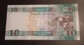 10 паунда Южен Судан 2016 банкнота от Африка , снимка 3