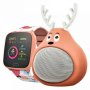 Bluetooth колонка + смарт часовник Forever Sweet Animal iGo2, Оранжева, снимка 1 - Bluetooth тонколони - 43723335