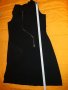 Елегантна черна рокля, без ръкави , снимка 3