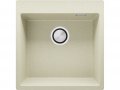 Кухненска Мивка от гранит модел Осло 50 XXL 490 x 500 mm - бежава, снимка 1
