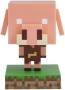 Нова Minecraft Piglin LED лампа мини фигурка за декор и гейминг стаи деца, снимка 1