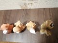 Малки фигурки на бухали,лисици и катеричка не чул,не видял,не разбрал за декорация., снимка 12