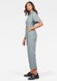 Нов! G-star Raw Bristum Deconstructed Jumpsuit WMN Short Sleeve Дамски Гащеризон Размер М, снимка 9