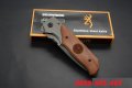 Уникален Ловен / Туристически нож с кожена кания Browning ножове, снимка 12