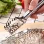 2853 Метален нож за почистване на риба от люспите, снимка 7
