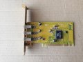 PCI 3-Port 1394 FireWire Adapter Card Q-TEC 510F v3.0 , снимка 1