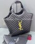 Луксозна Черна чанта/реплика YSL код SG310, снимка 1 - Чанти - 39333243