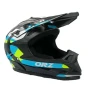 Крос каска, Каска за мотор, Атв, Вело, Размери M и L, Черен-син, снимка 2