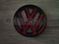 задна емблема Volkswagen черен гланц за Touareg 12 см, снимка 3