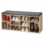 Топ модел! Шкаф за обувки с пейка и възглавница!, снимка 1 - Шкафове - 32959757