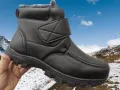 Мъжки зимни боти с лепенка велкро и цип., снимка 1