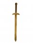 Играчка меч, Дървен, Бежов цвят, снимка 1 - Образователни игри - 37123101