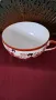 Чашка и чинийка от костен порцелан , снимка 9