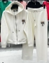 Karl Lagerfeld Дамски Бял Спортен Комплект🔝Дамски Спортен Екип Карл Лагерфелд Код S319, снимка 1