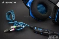 Геймърски слушалки Kotion Each G2000, с микрофон и подсветка, снимка 6