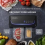 Вакуумна машина с нож и място за съхранение на ролки за мокри и сухи храни, снимка 2