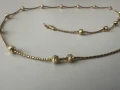 3.91гр дамско златно колие / синджир / ланец / злато / златен / GOLD 585 / 14 карата  , снимка 6