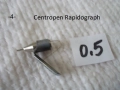 Стар писец рапидограф Centropen - списък, снимка 4