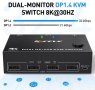 DP KVM превключвател с двоен дисплей, снимка 6