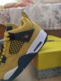 Nike Air Jordan Retro 4 Yellow Lightning Кецове Обувки Маратонки Нови Дамски Размер 39 Номер , снимка 14