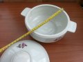 Стар български порцелан супник, снимка 4