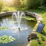 Biling 7.5W соларна фонтан помпа с батерия, снимка 7