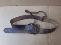 Стар военен строеви офицерски колан с портупей , униформа, снимка 1