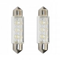 LED КРУШКИ тип СУЛФИДНИ C5W(36мм) к-т/2 бр./, снимка 3 - Аксесоари и консумативи - 36737256