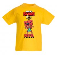 Детска тениска Nita Brawl Stars, снимка 6 - Детски тениски и потници - 32921460