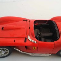 Метална количка Ferrari 250 Testa Rossa(1957) Burago 1:18, снимка 8 - Колекции - 34357992