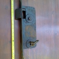  огромна стара брава, снимка 2 - Антикварни и старинни предмети - 28853459