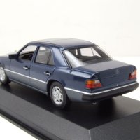 Mercedes-Benz 230E W124 от 1991 - мащаб 1:43 на Maxichanps моделът е нов в PVC дисплей-кейс, снимка 16 - Колекции - 43516230