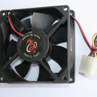 Вентилатор 8x8x2.5 см. 4пинов конектор за кутия Fan for Case, снимка 2 - Захранвания и кутии - 8719852
