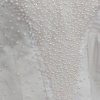 сватбена рокля с много обем и много перли, снимка 4 - Сватбени рокли - 32667410