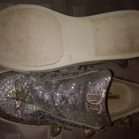 Спортно елегантни сребърни обувки Dsquared2, снимка 5 - Дамски елегантни обувки - 28913400